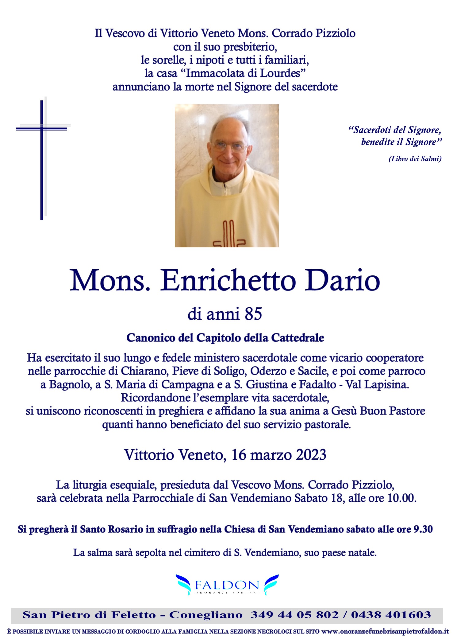 Mons. Dario Enrichetto